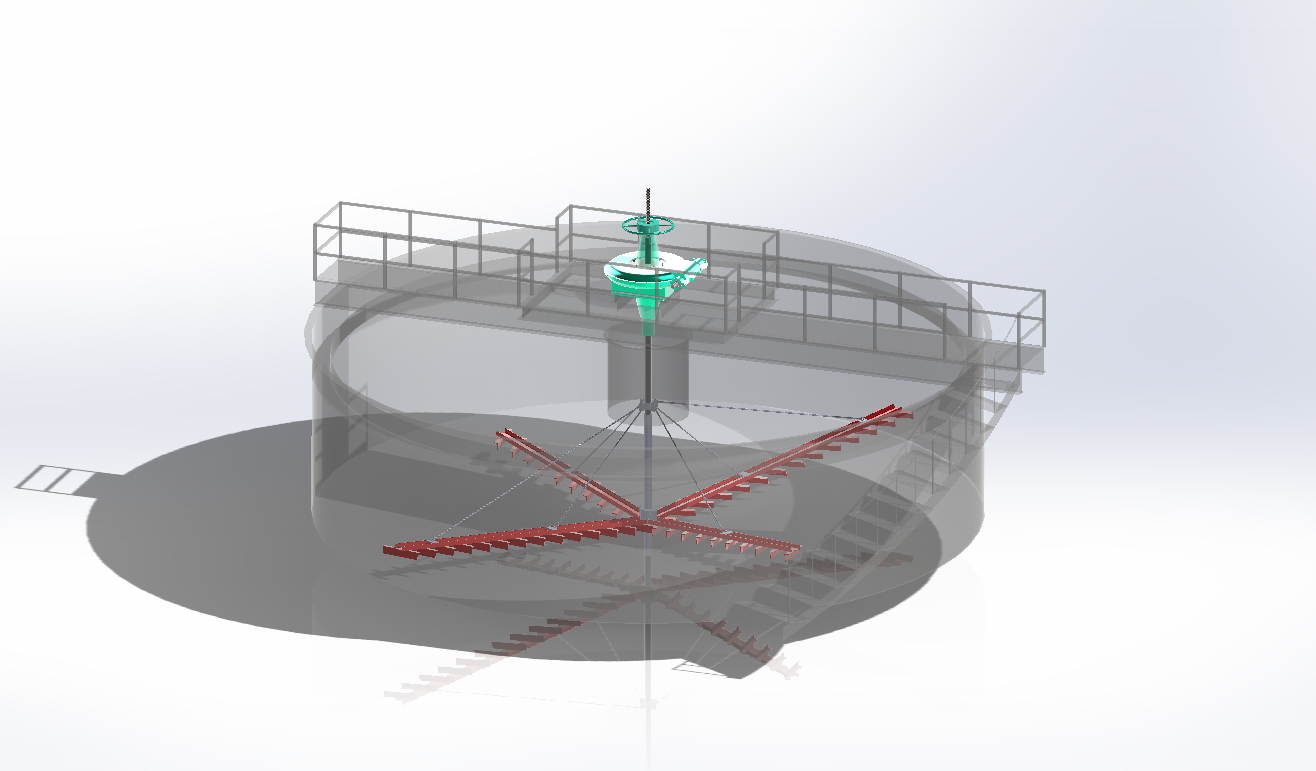 中心传动刮泥机（增稠剂）
